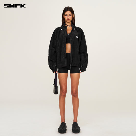 FUTURE STORM Oversized Sports Jacket Lightning Black