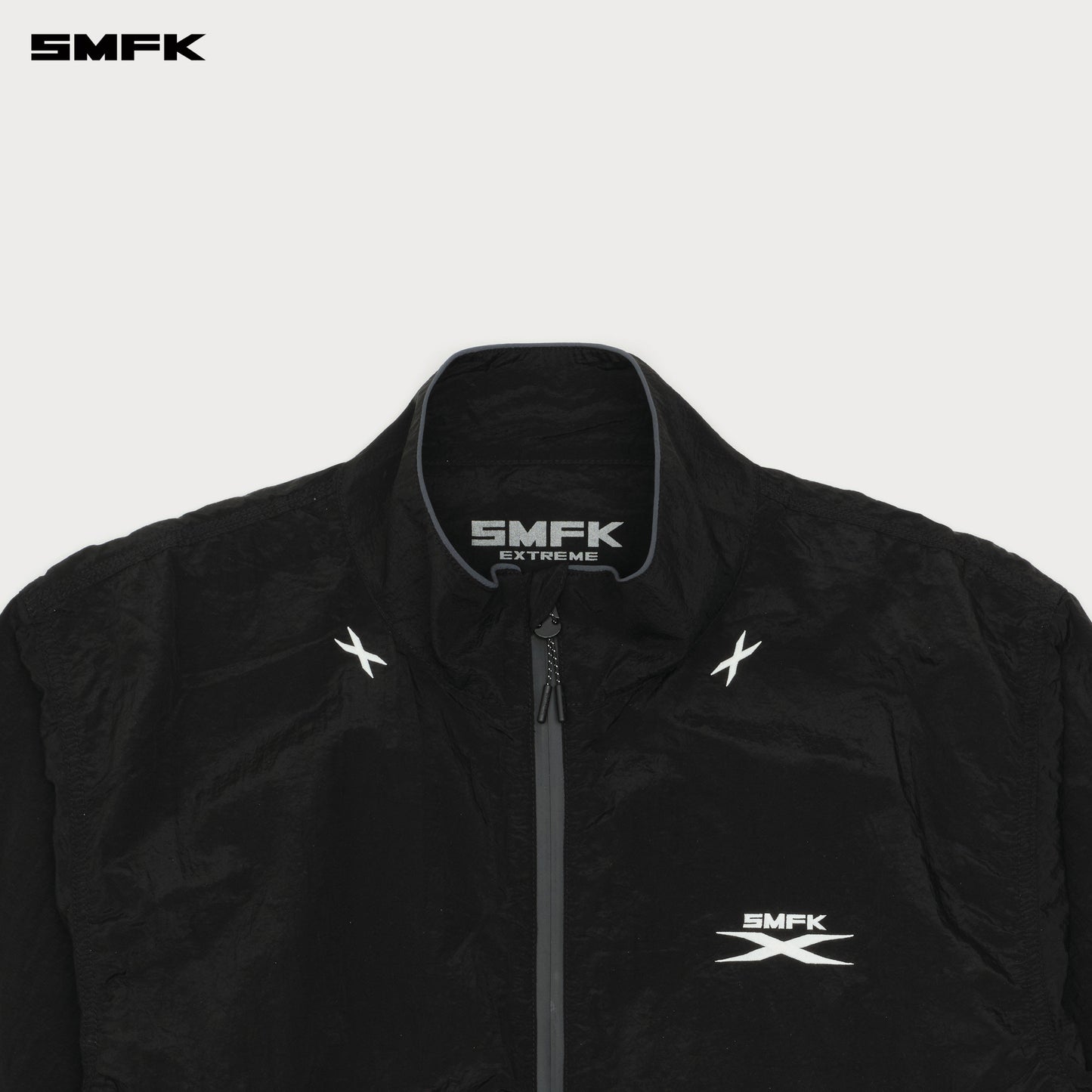 FUTURE STORM Oversized Sports Jacket Lightning Black