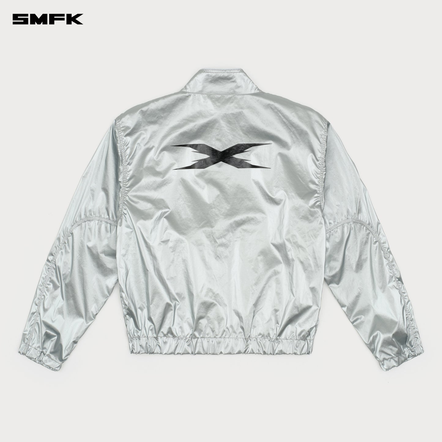 FUTURE STORM Oversized Sports Jacket Cosmic Silver