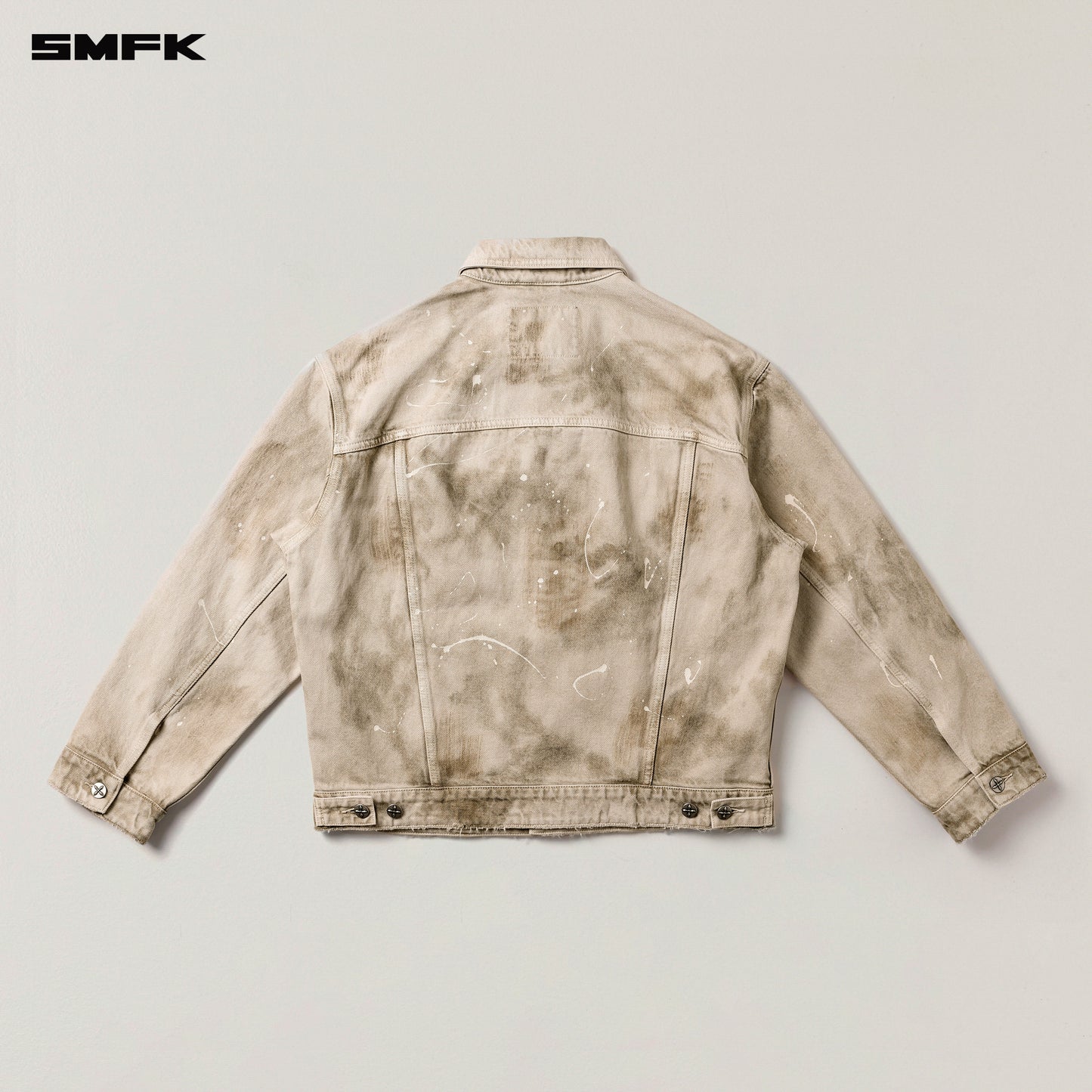 RAGE WILD Huge Denim Jacket (HANDCRAFTED Wild Brown