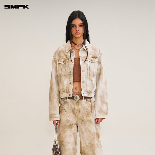 RAGE WILD Denim Jacket (HANDCRAFTED)
 Wild Brown