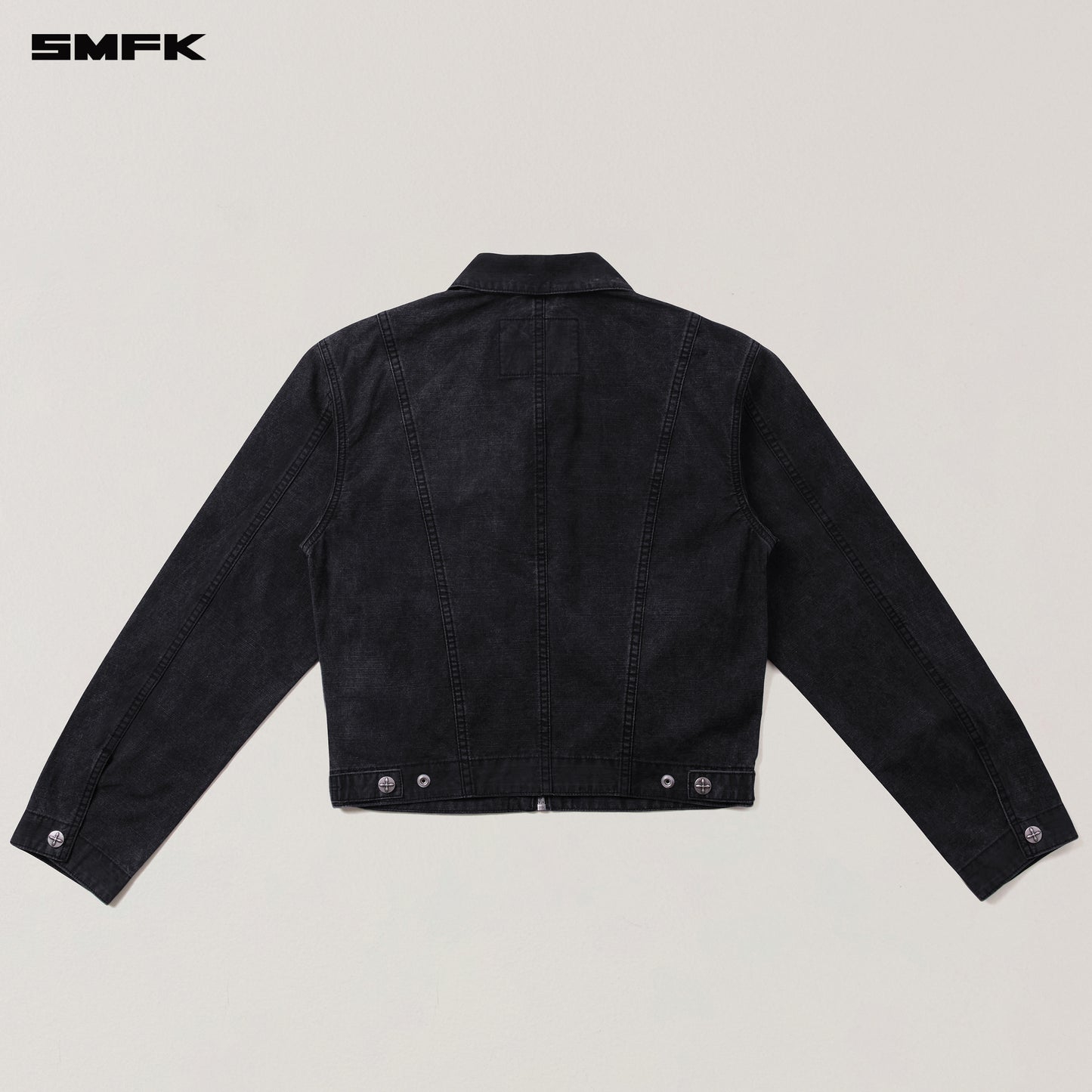 RAGE-WILD ORIGIN HANDCRAFT ENGINEER JACKET/GARMENT DYED Wilderness Black