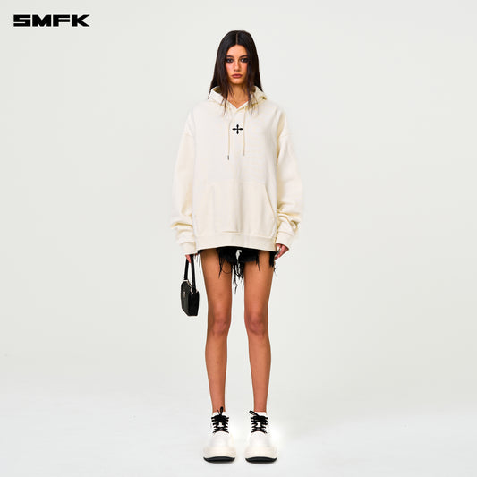 COMPASS PERMANENT Original Hoodie Alpine White