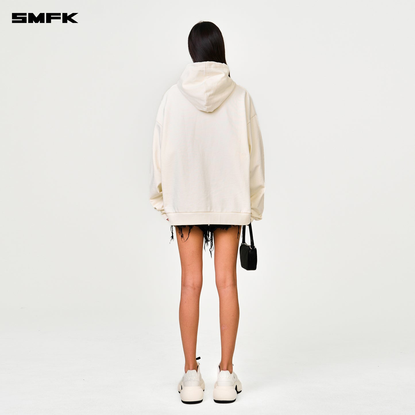 COMPASS PERMANENT Original Hoodie Alpine White