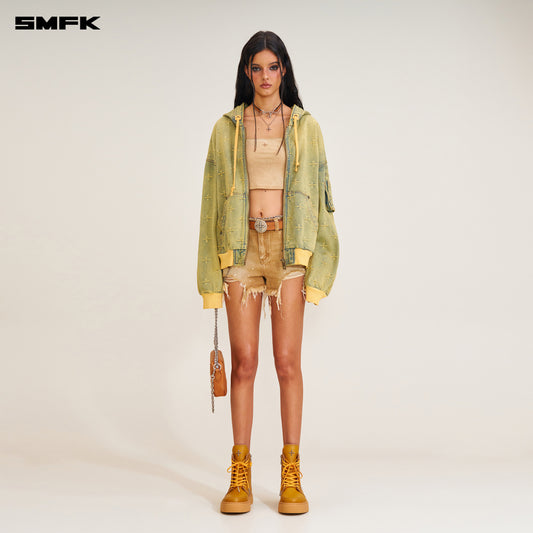 Ancient Myth Denim Oversized Hoodie Ancient Myth (Yellow)