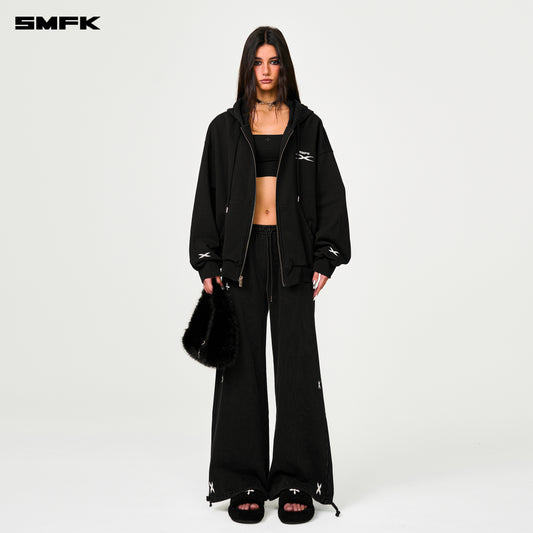 FUTURE DNA Oversized Hoodie Wilderness Black