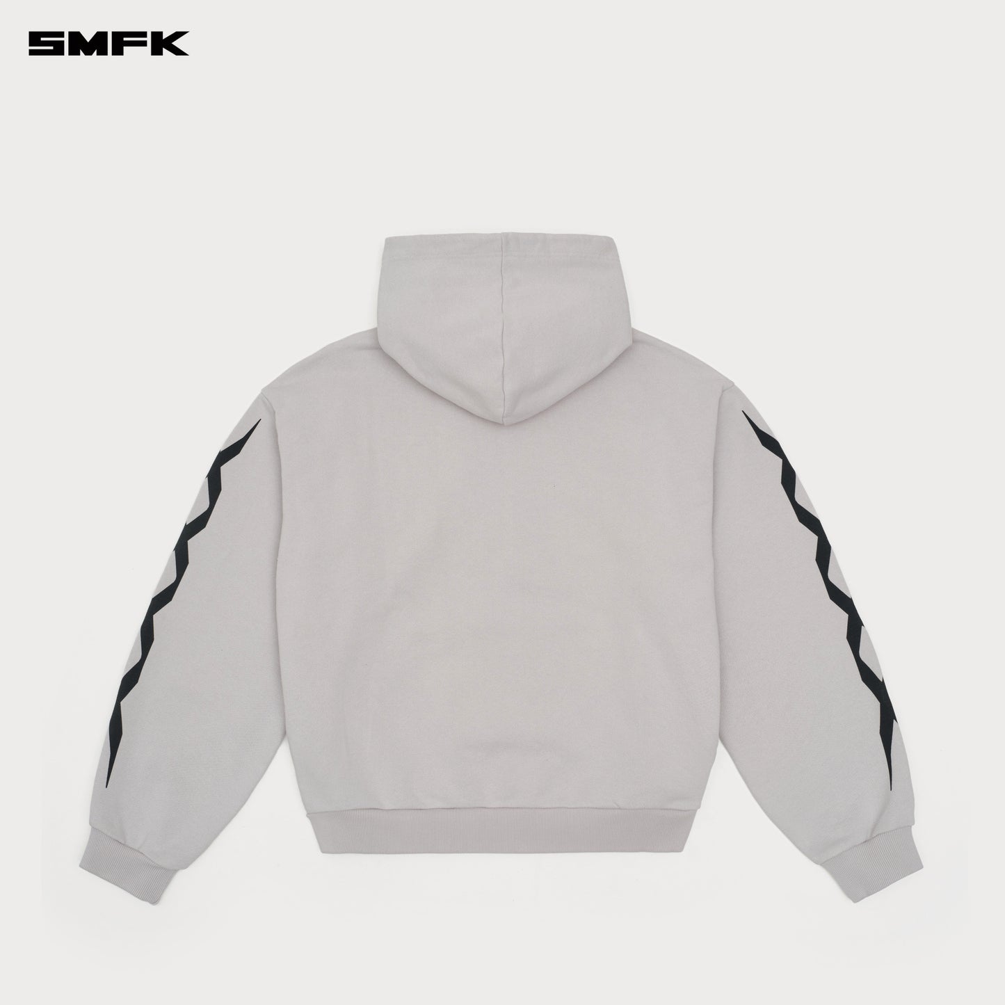 FUTURE DNA Chain Racing Oversized Hoodie Ash Gray