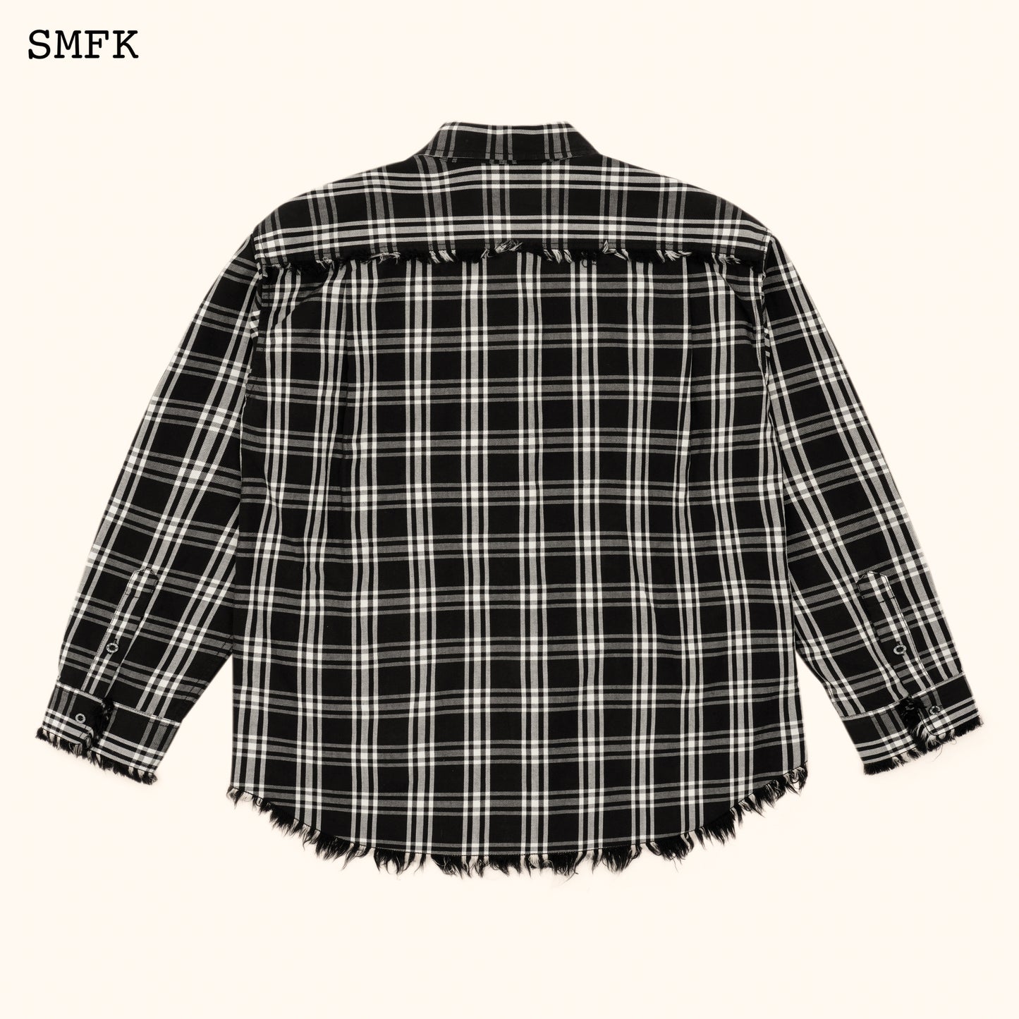 COMPASS Workwear Style Shirt Black Plaid