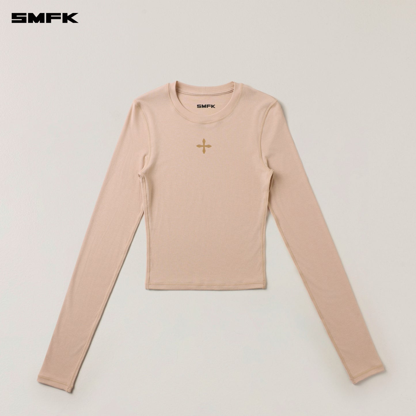 COMPASS
ORIGINAL BADGE Slim-fit Sports Pullover Sandy Khaki
