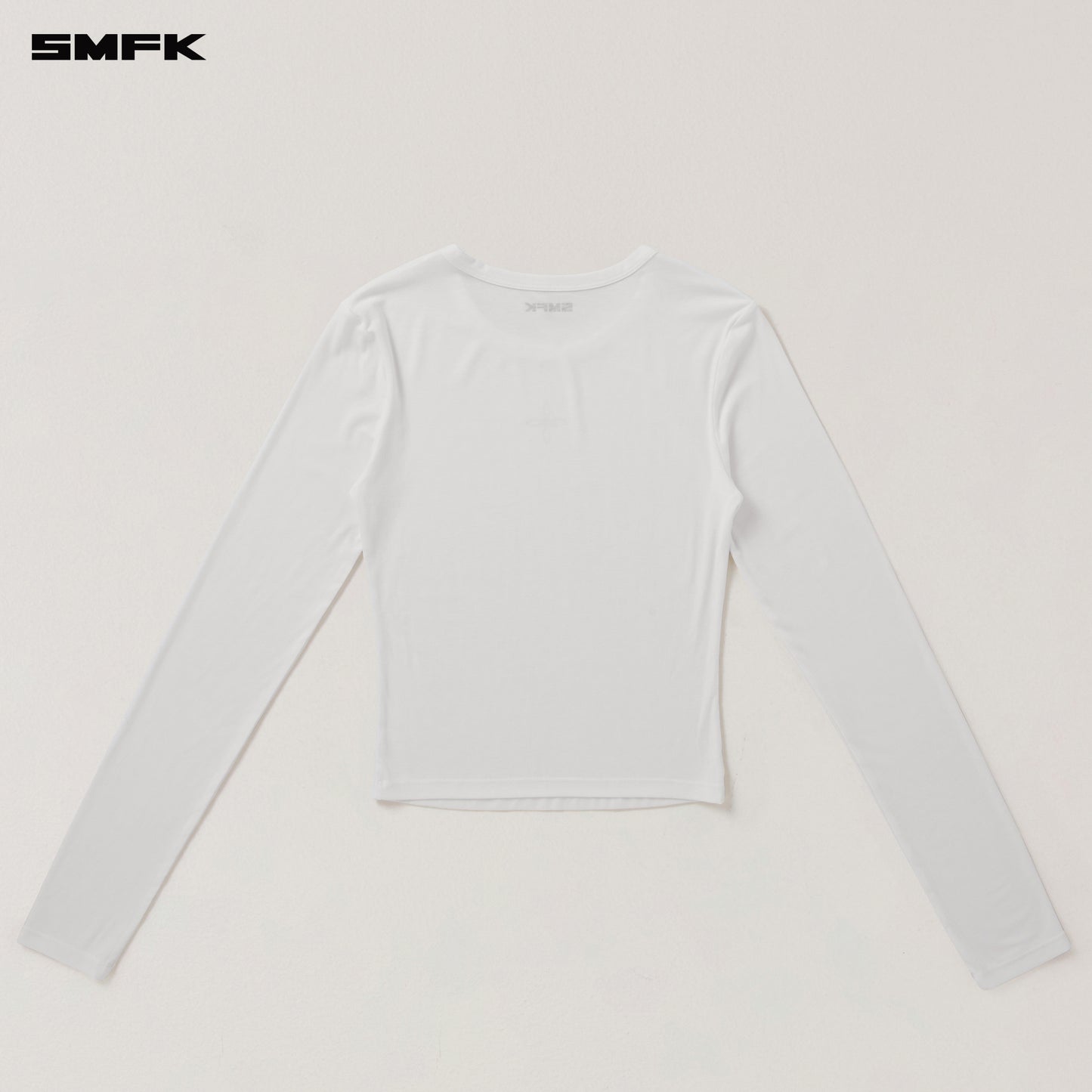 COMPASS STAMP ACETATE BODY PULLOVER Alpine White
