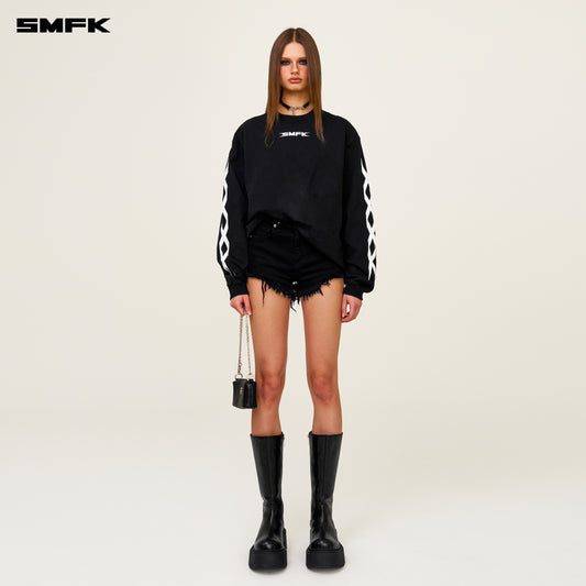 FUTURE DNA Long-Sleeve Top Wilderness Black