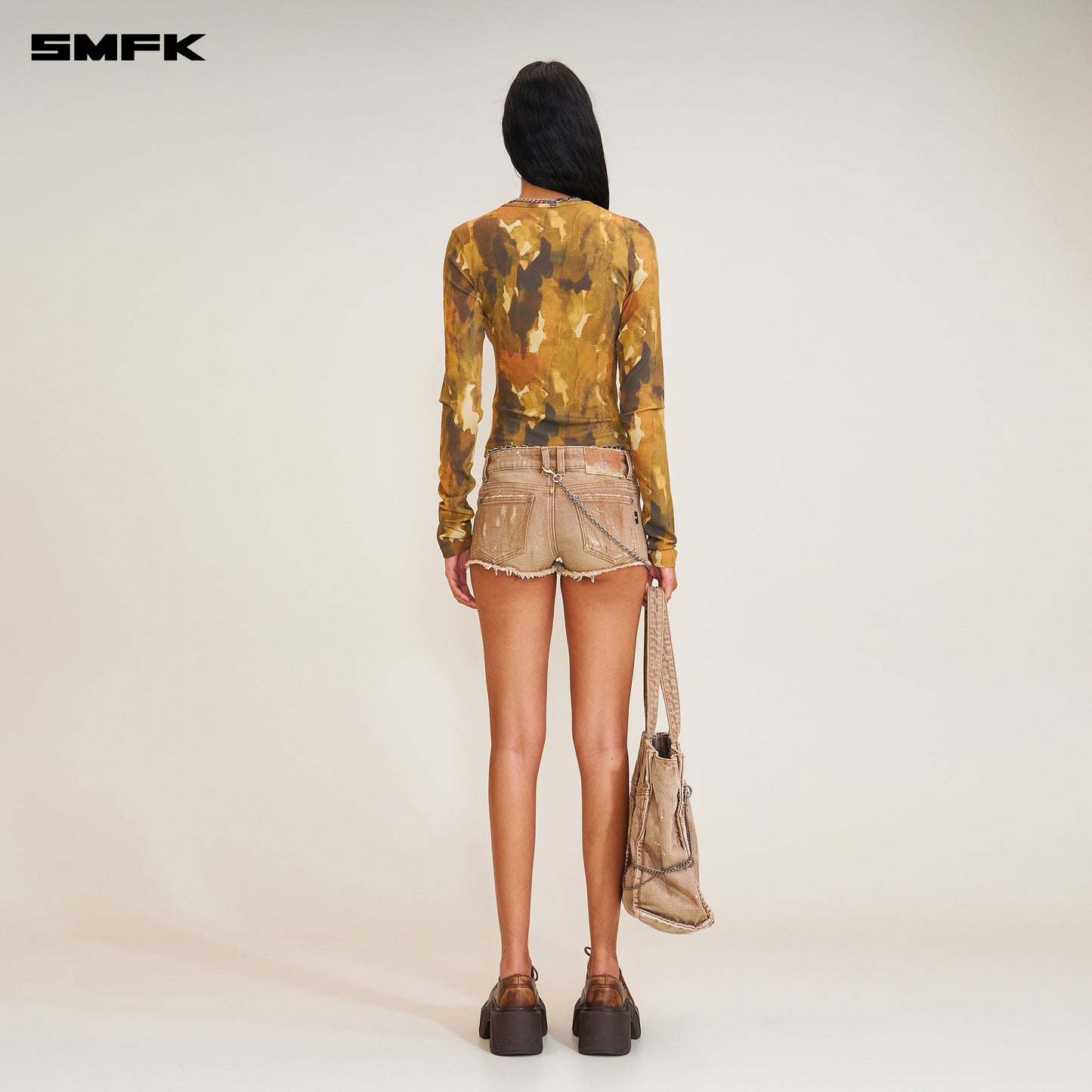 VINTAGE-STORM FADE SILK Sports Pullover
 Chinese Ink Camouflage