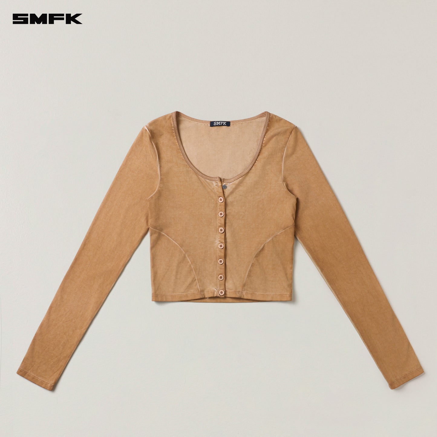 VINTAGE HURRICANE FADE BODY Cardigan Fading Desert
