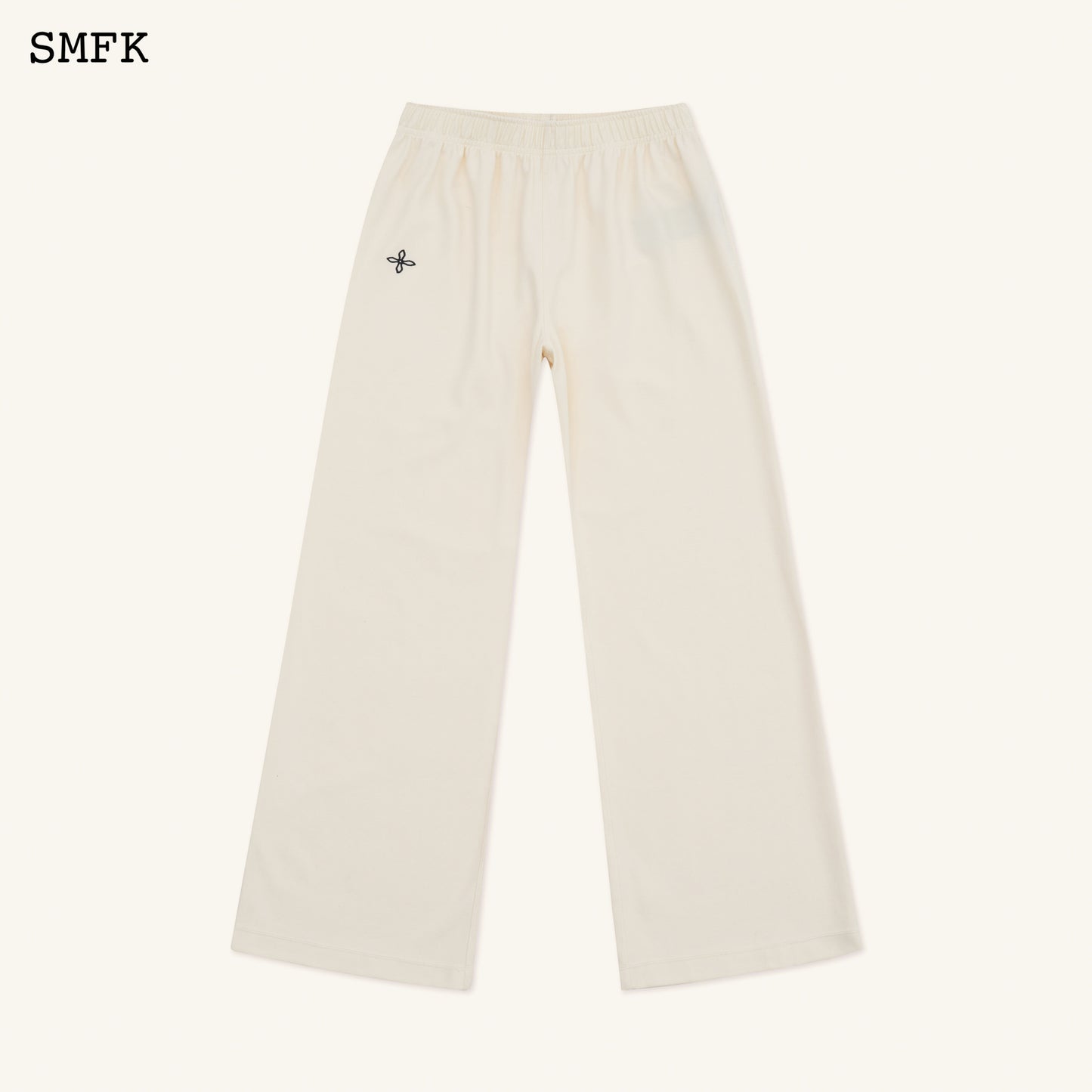 COMPASS ROVE Jogging Sports Suit Cream White