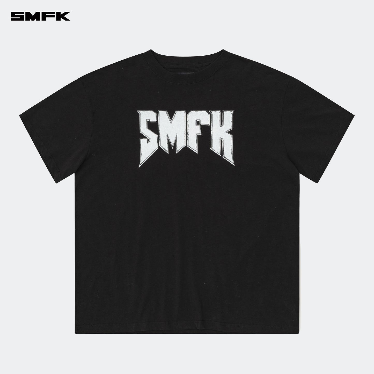 COMPASS SMFK Metal Rock Loose Tee Wilderness Black