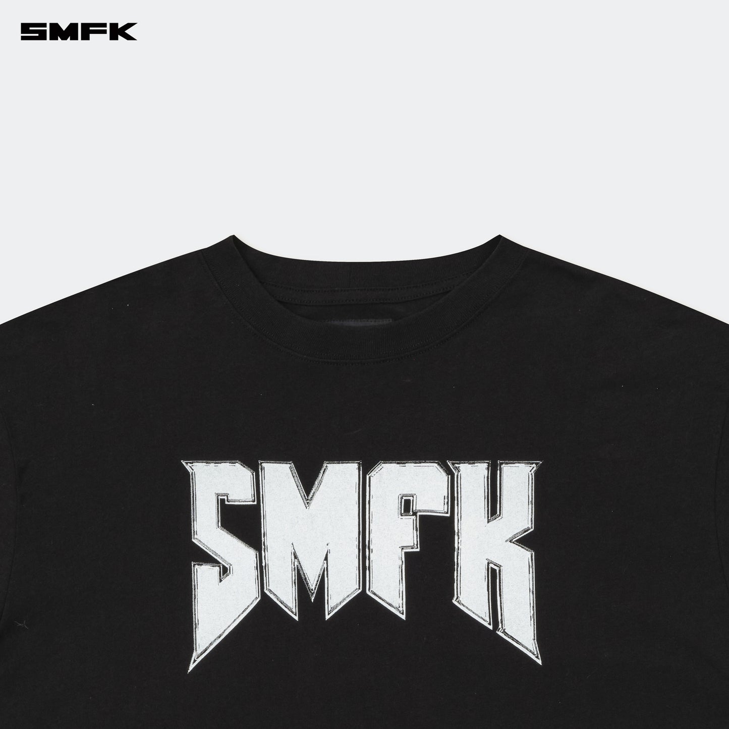 COMPASS SMFK Metal Rock Loose Tee Wilderness Black