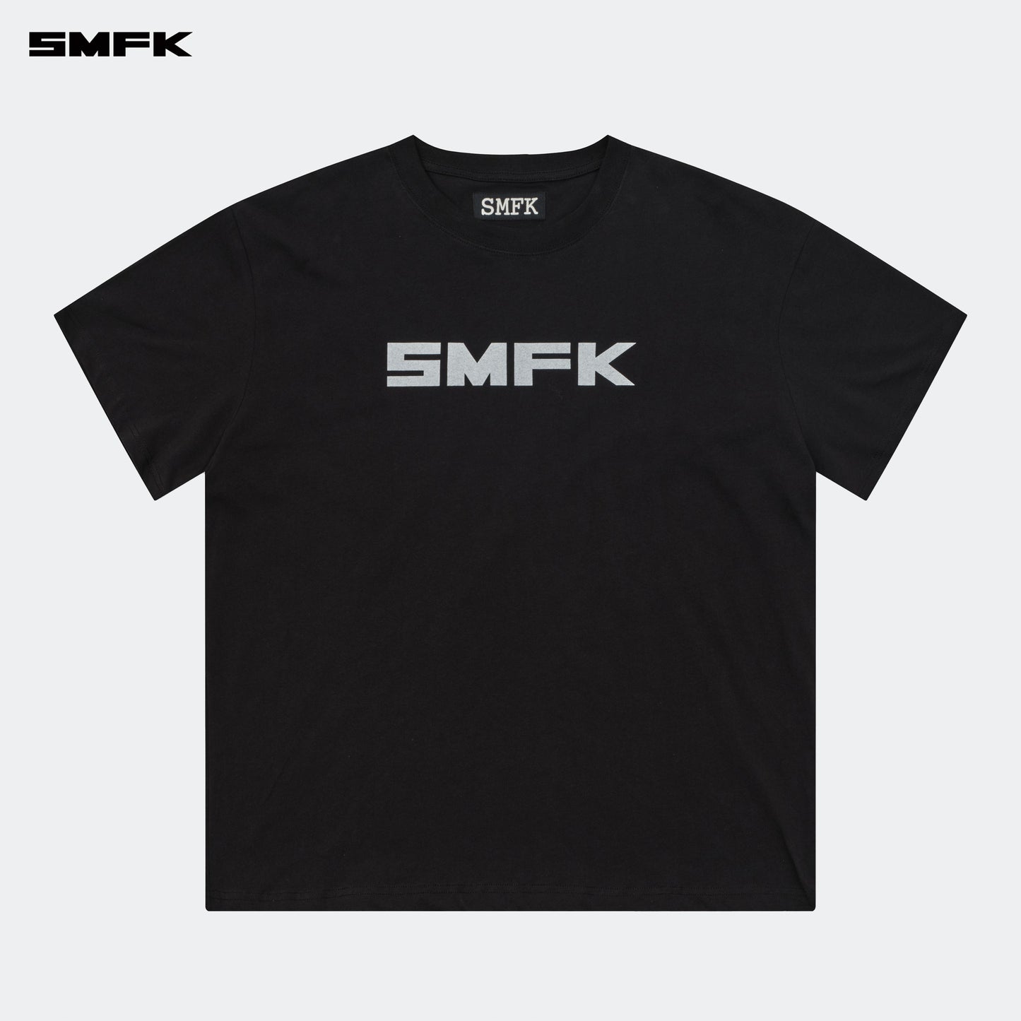 FUTURE SMFK Logo Standard Loose Tee Midnight Black