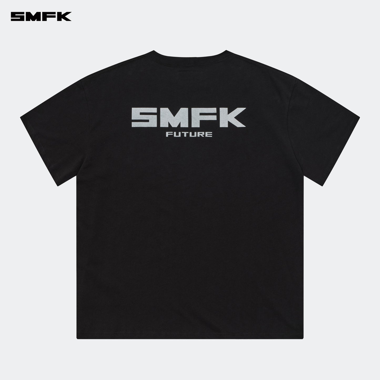 FUTURE SMFK Logo Standard Loose Tee Midnight Black