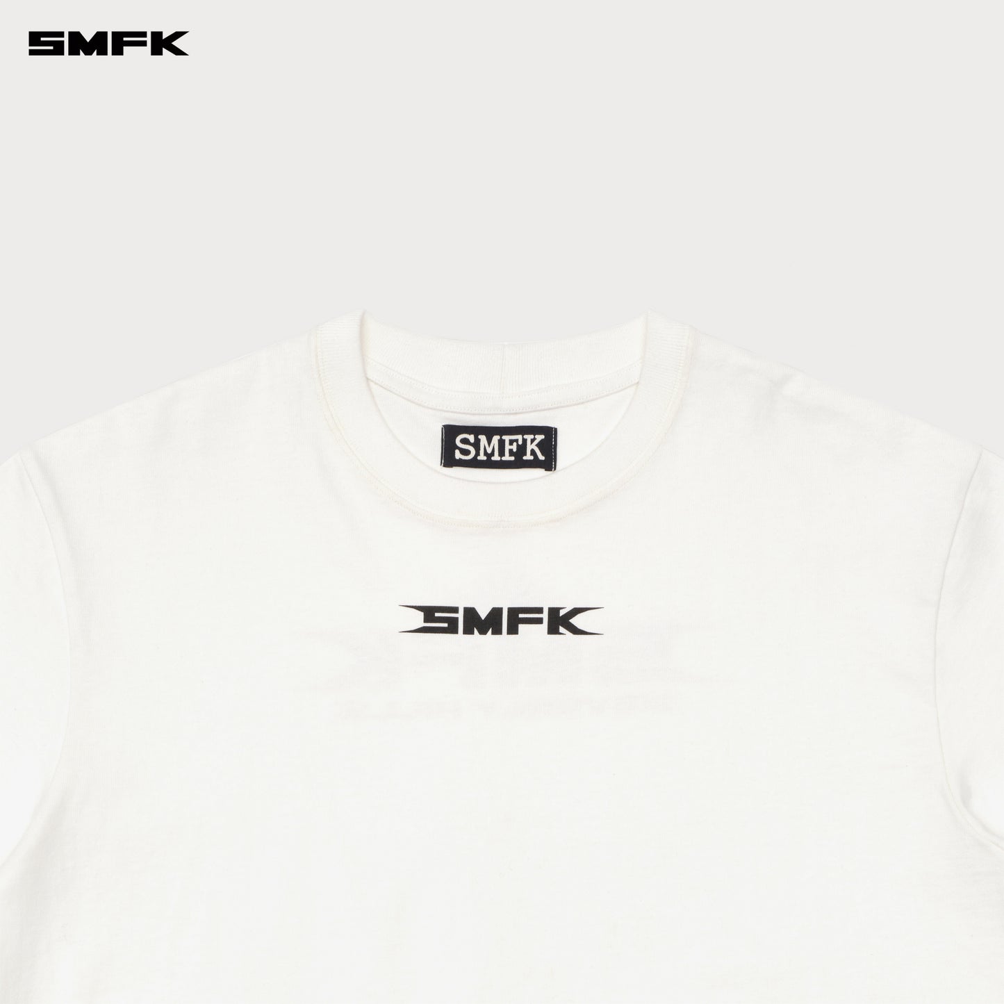 SMFK Beverly Hills Club Oversized Tee Alpine White