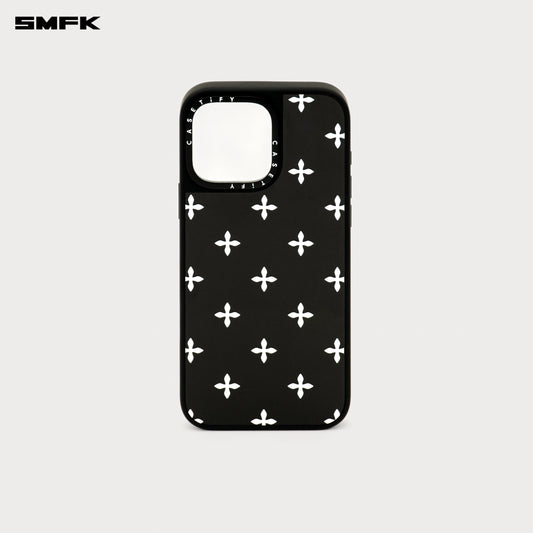 SMFK X CASETiFY COMPASS Black Garden Phone Case iPhone 16 Pro Max Midnight Garden