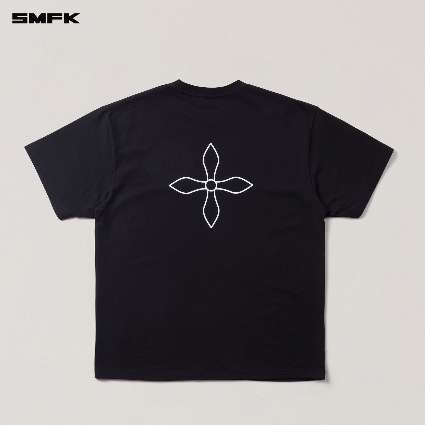 VINTAGE COMPASS MODE LOOSE TEE Wilderness Black