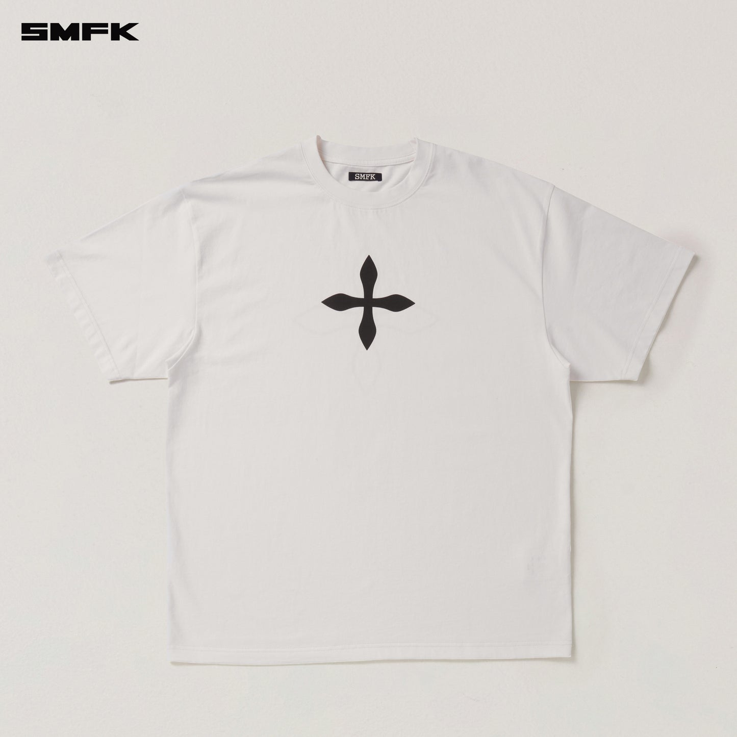 VINTAGE COMPASS MODE LOOSE TEE Alpine White