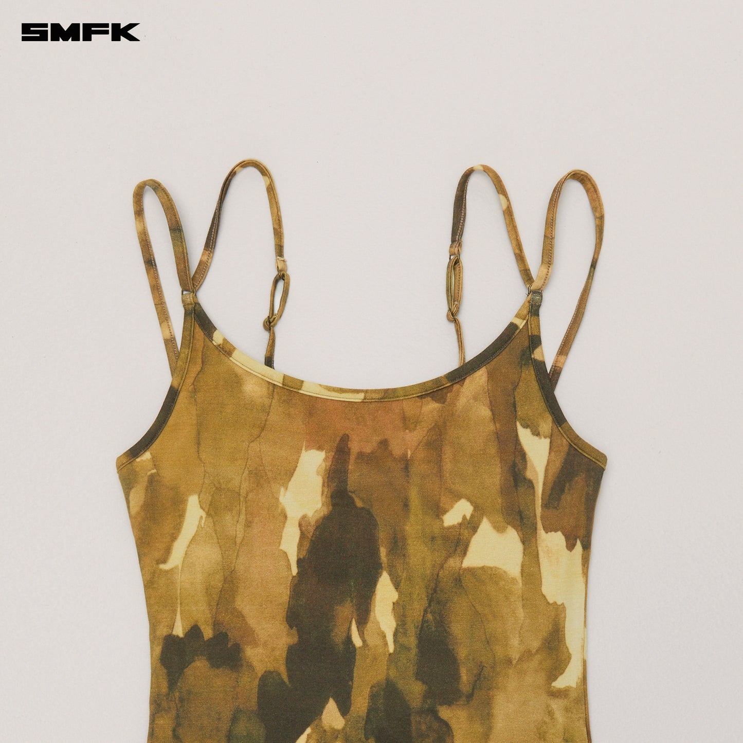 VINTAGE HURRICANE Fade Short Dress Chinese Ink Camouflage