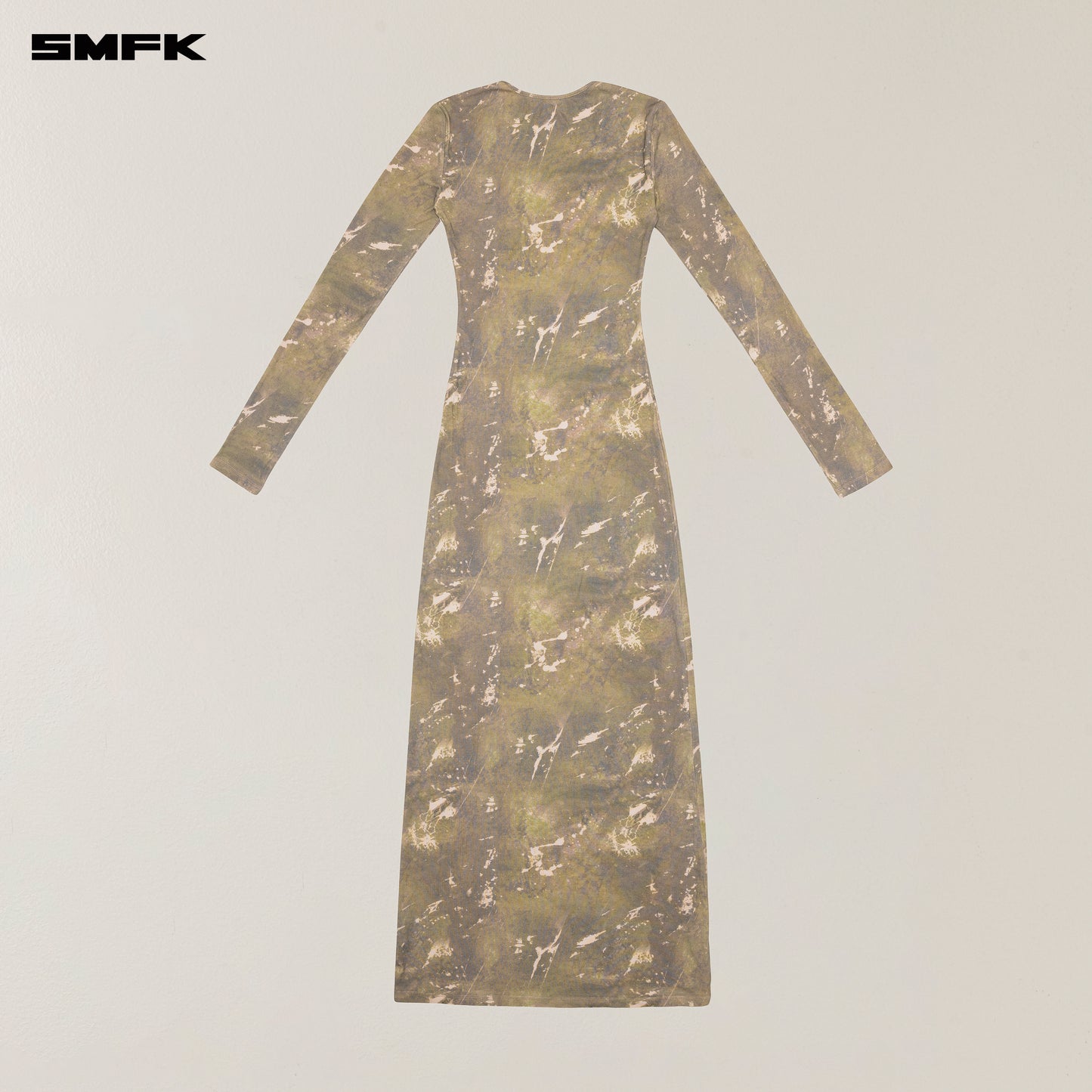 VINTAGE HURRICANE Silk Fade Body Dress Hurricane  Camouflage