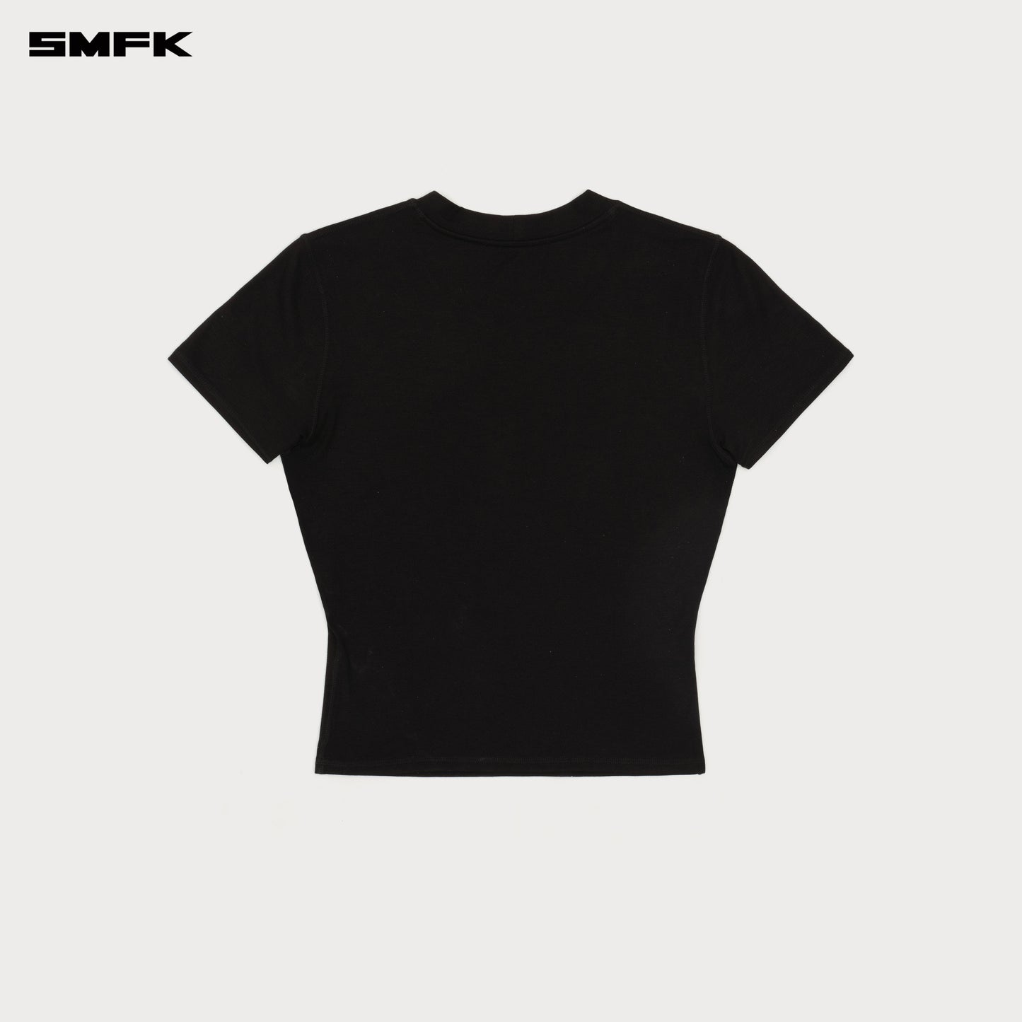 FUTURE SMFK Ripple Fitted Waist Sports Tee Wilderness Black