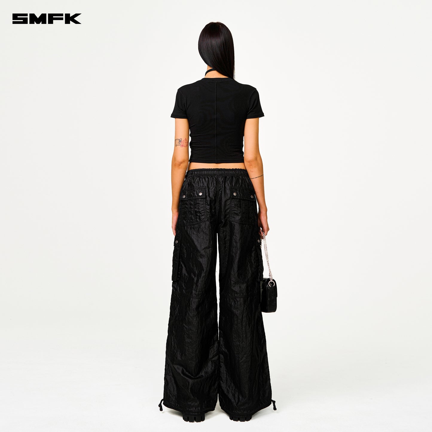COMPASS RUSH Slim-fit Top Wilderness Black