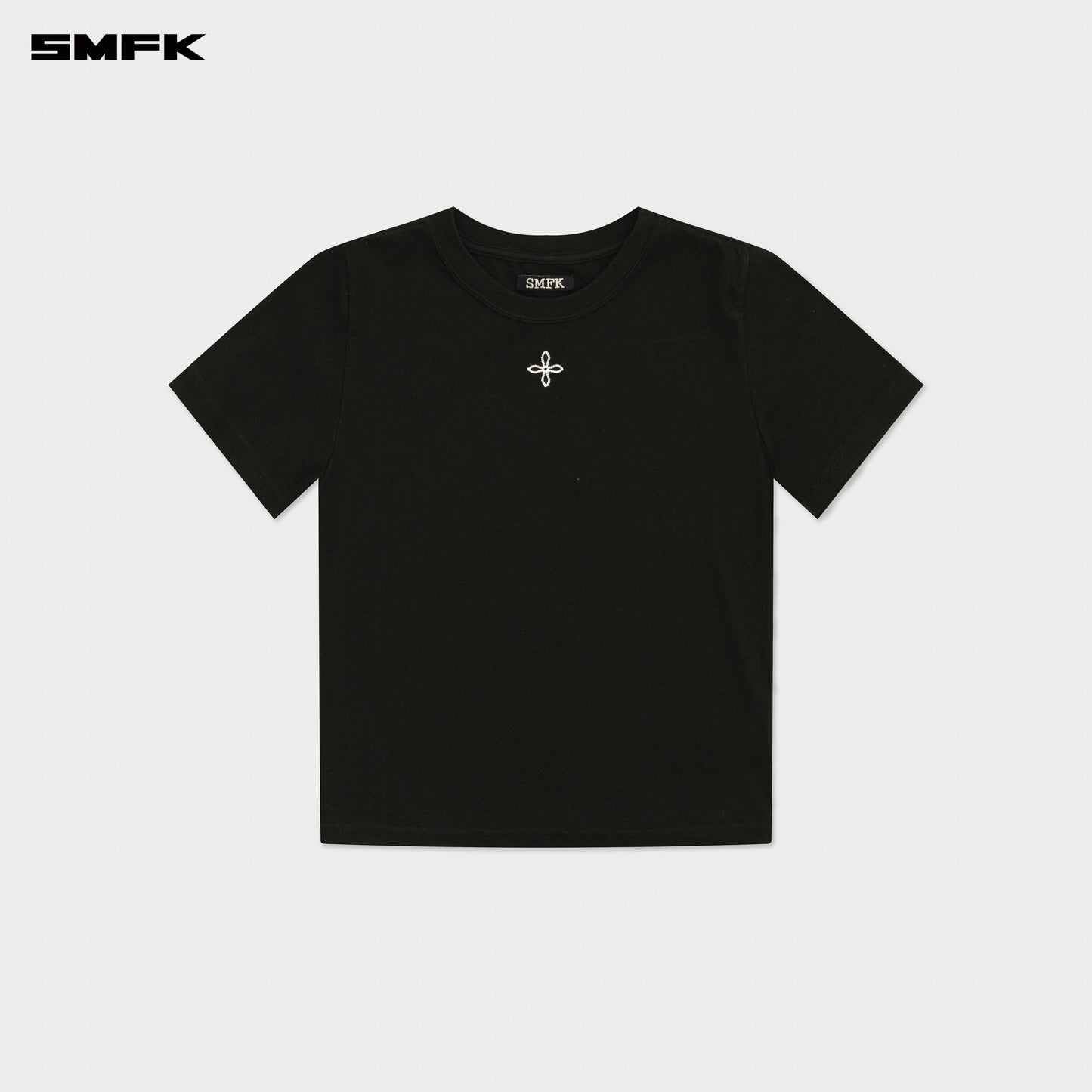 COMPASS Classic Chain Slim-fit Sports Tee Wilderness Black