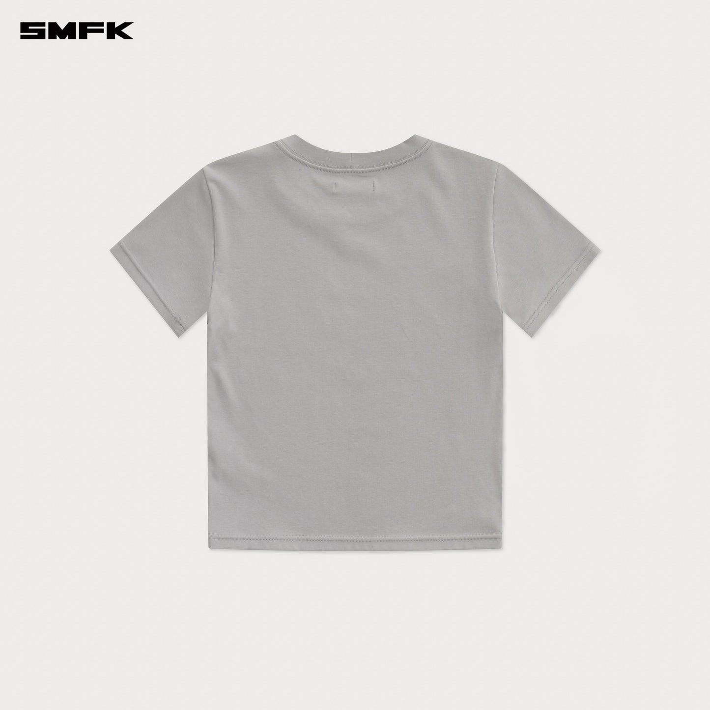 COMPASS Classic Chain Slim-fit Sports Tee Ash Gray