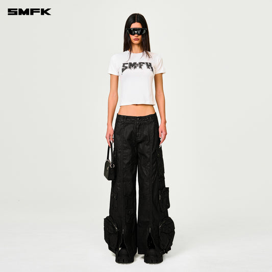 COMPASS Metal Rock Silm-fit Tee Alpine White