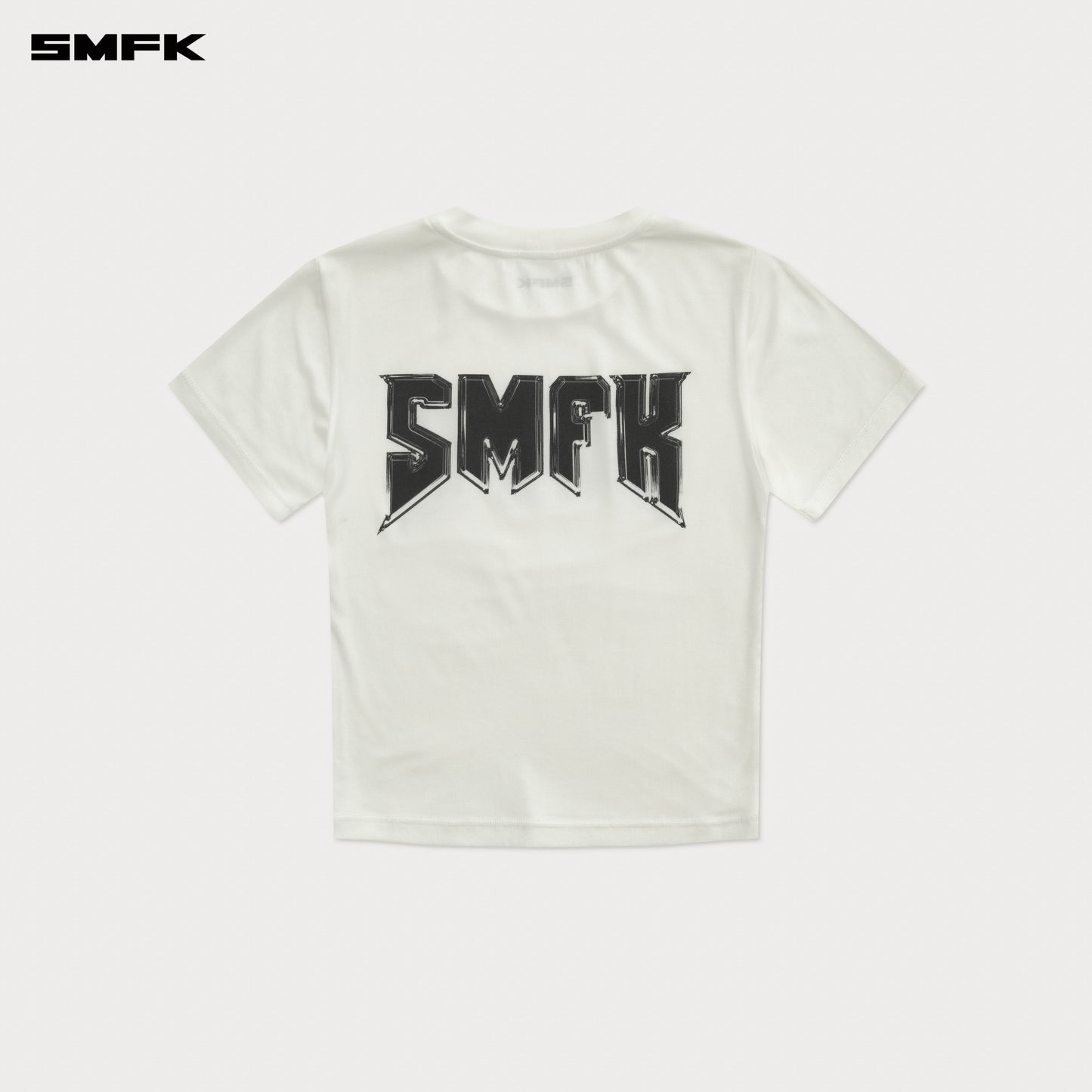 COMPASS Metal Rock Silm-fit Tee Alpine White