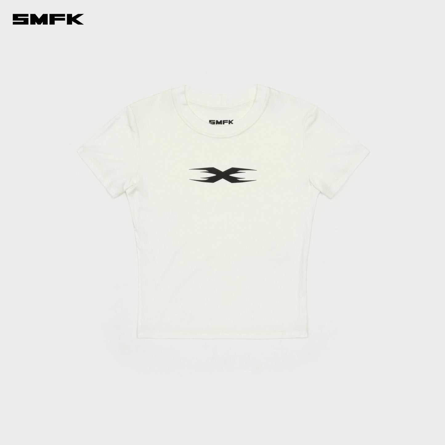 FUTURE X Ripple Sports Slim-fit Tee Alpine White