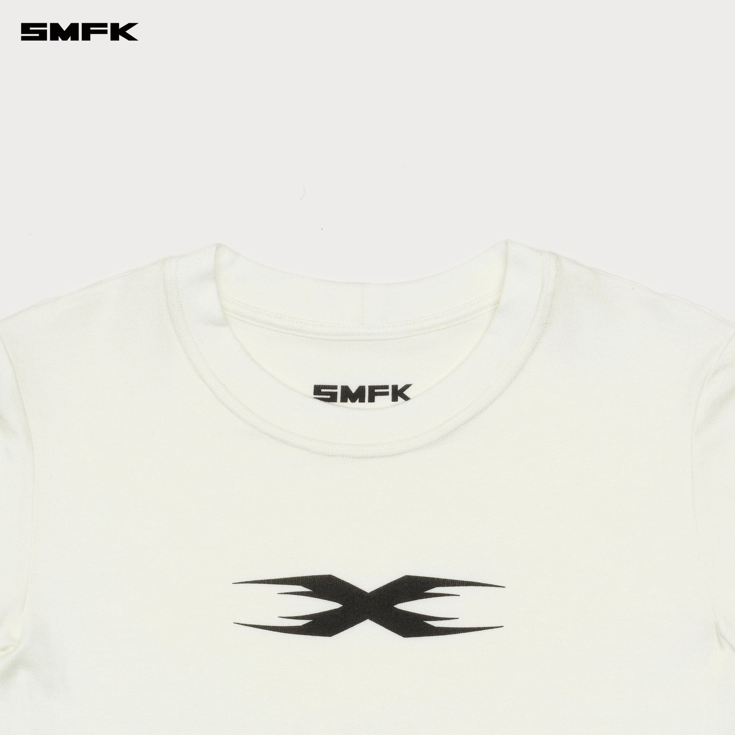 FUTURE X Ripple Sports Slim-fit Tee Alpine White