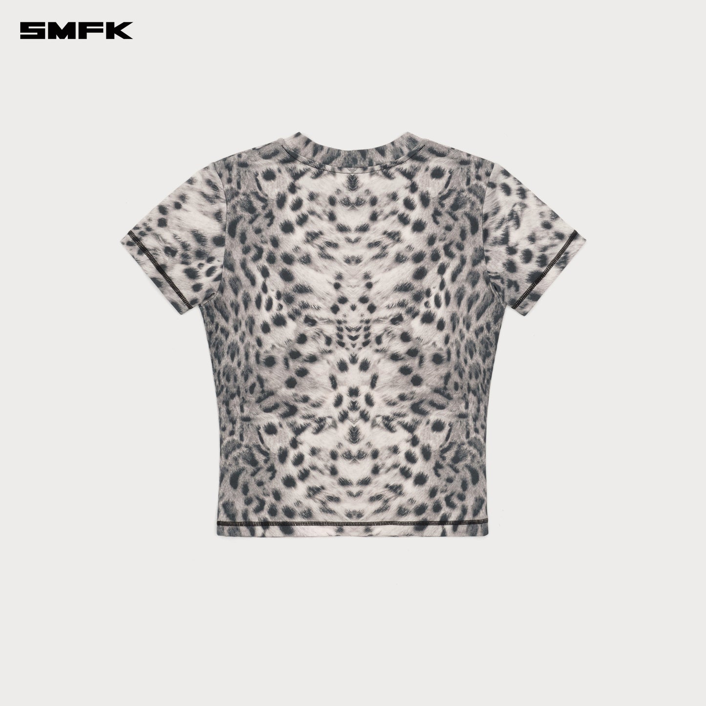 FUTURE X Ripple Sports Slim-fit Tee Snow Leopard