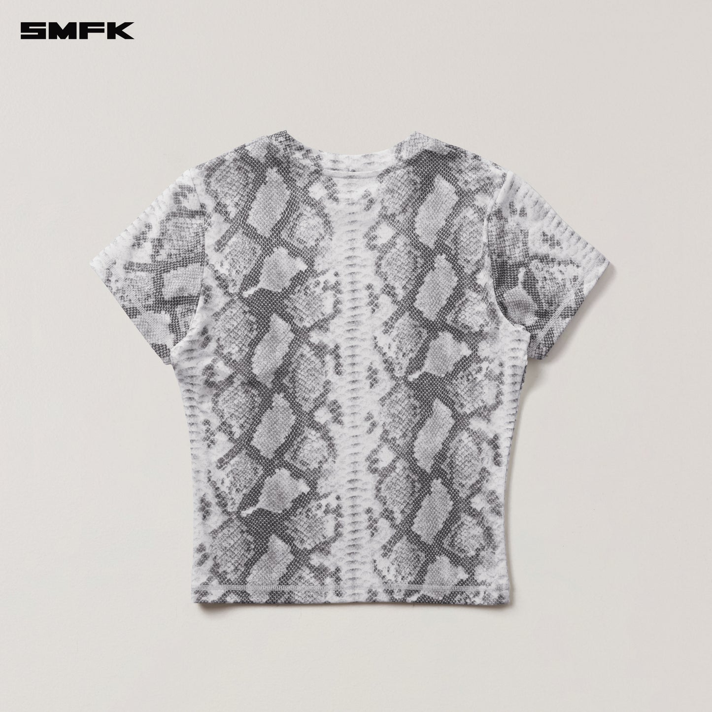 FUTURE X RIPPLE SPORTS SLIM TEE Ivory Serpent