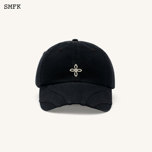 COMPASS Classic Cross Baseball Cap Wilderness Black