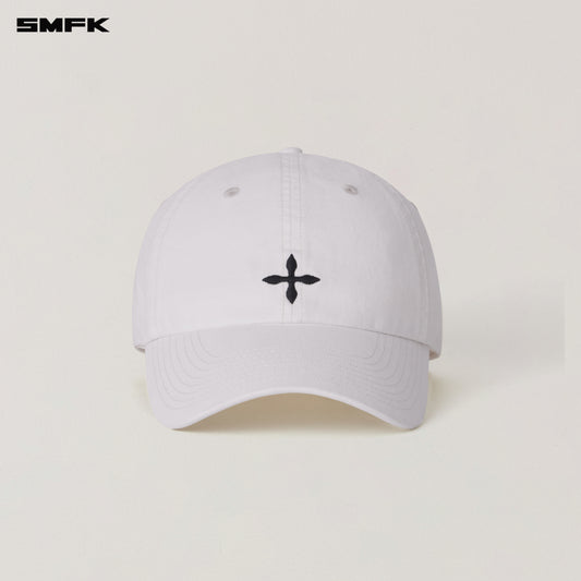 COMPASS BADGE RETRO CARGO CAP Alpine White