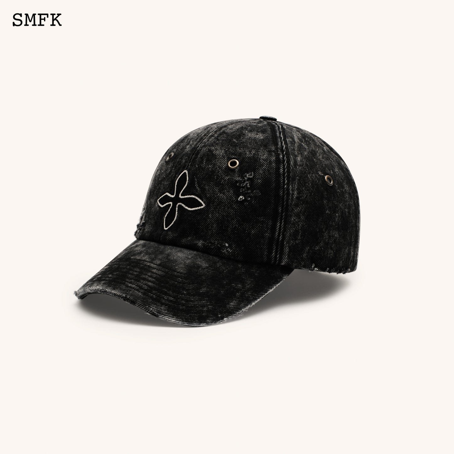 COMPASS Denim Baseball Cap Wilderness Black