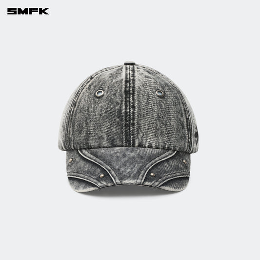COMPASS Cross Denim Snowflake Cap Frosted Gray