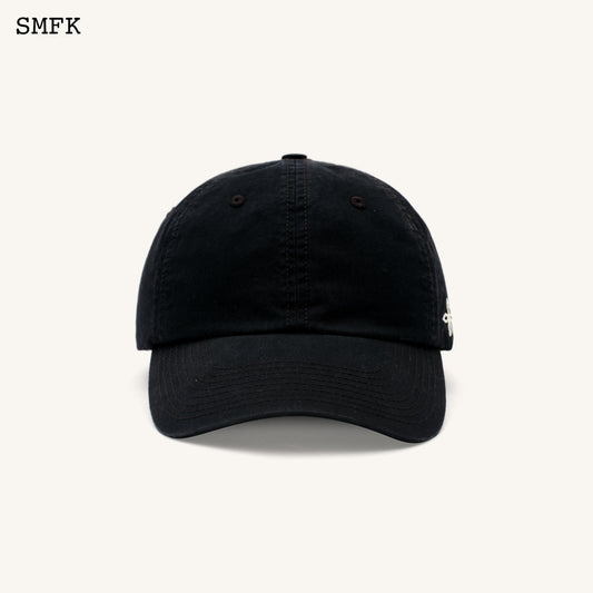 COMPASS Chain Badge Baseball Cap Wilderness Black