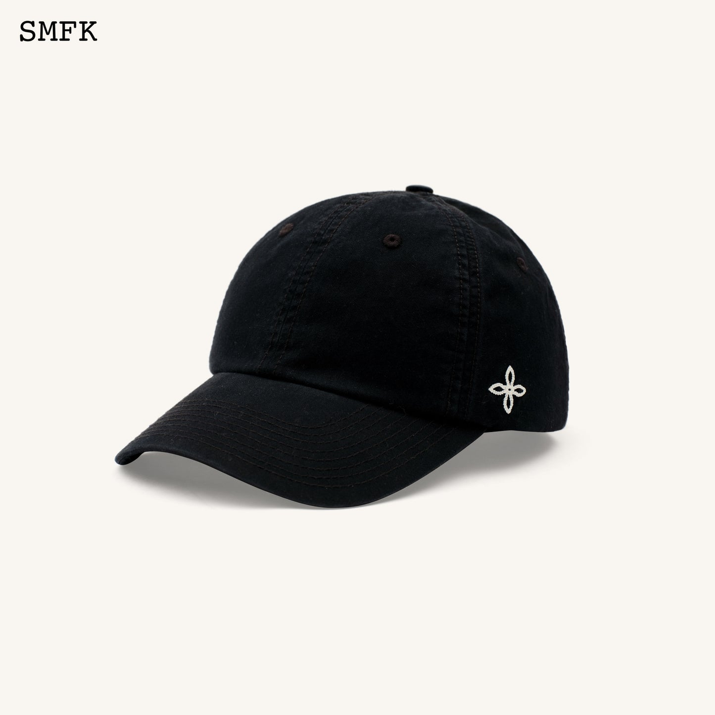 COMPASS Chain Badge Baseball Cap Wilderness Black