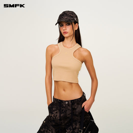 COMPASS Chain Badge Baseball Cap Black Camo
