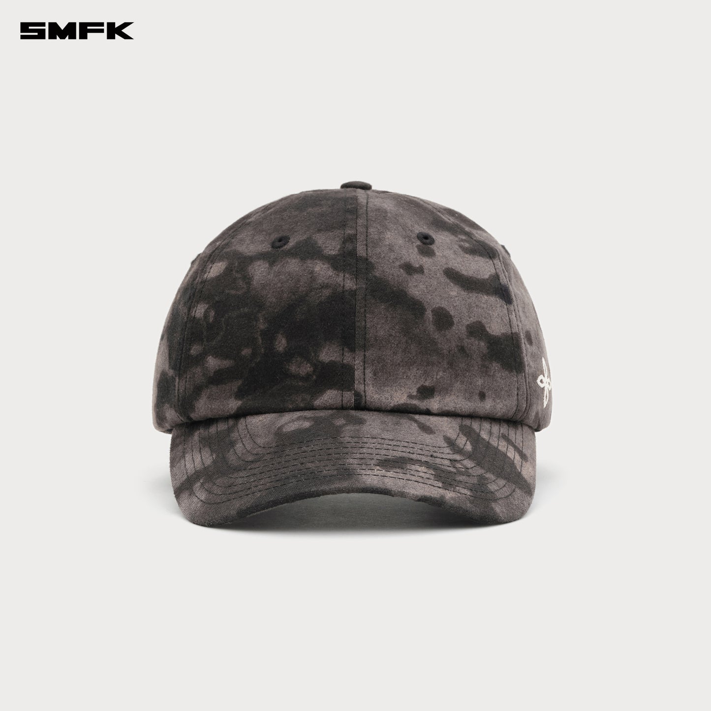 COMPASS Chain Badge Baseball Cap Black Camo