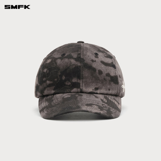 COMPASS Chain Badge Baseball Cap Black Camo