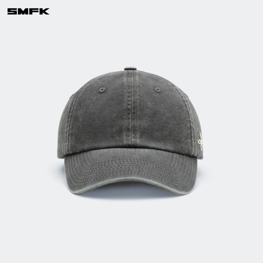 COMPASS Chain Badge Baseball Cap Stormy Gray