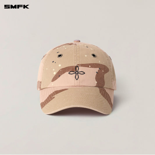 COMPASS BADGE CAMO Cargo Cap Desert Storm Camo