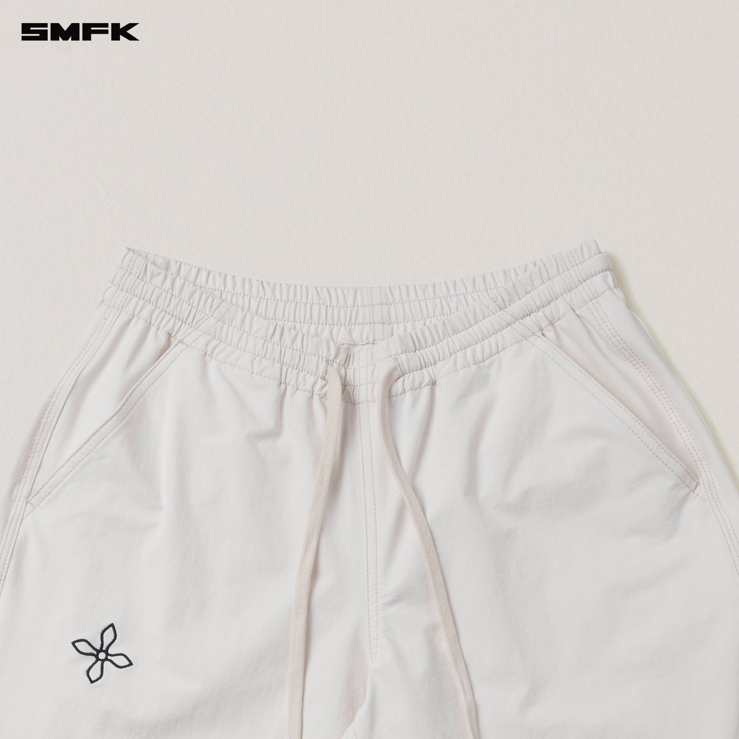 COMPASS MODE TOWER HIKE-TECH SPORTS PANTS Antique White